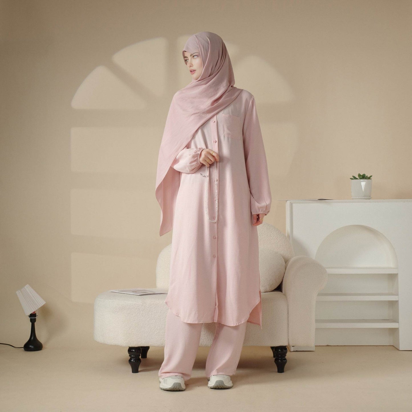 Slim and Elegant Robe Dress - Price Value Store