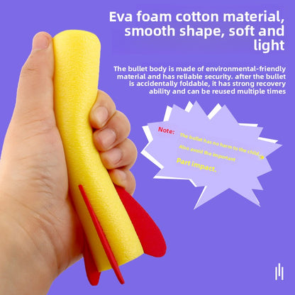 Foot Launch Luminous Rocket Toy