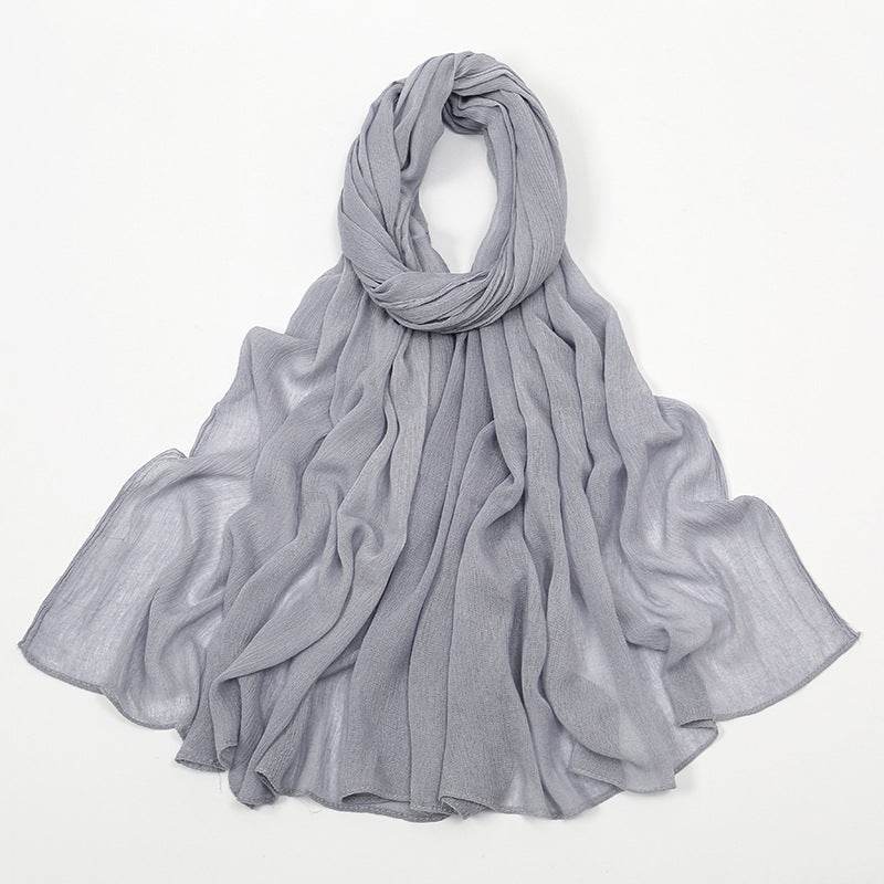 Solid-color simple headscarf - Price Value Store