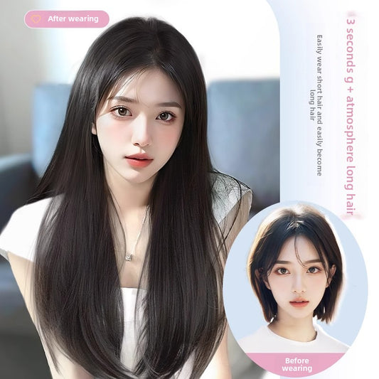 Seamless, invisible, micro-rolled wig pieces