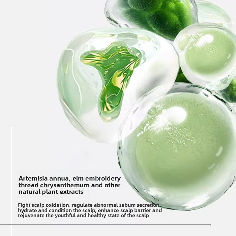 Plant-based oil-control and volumizing shampoo