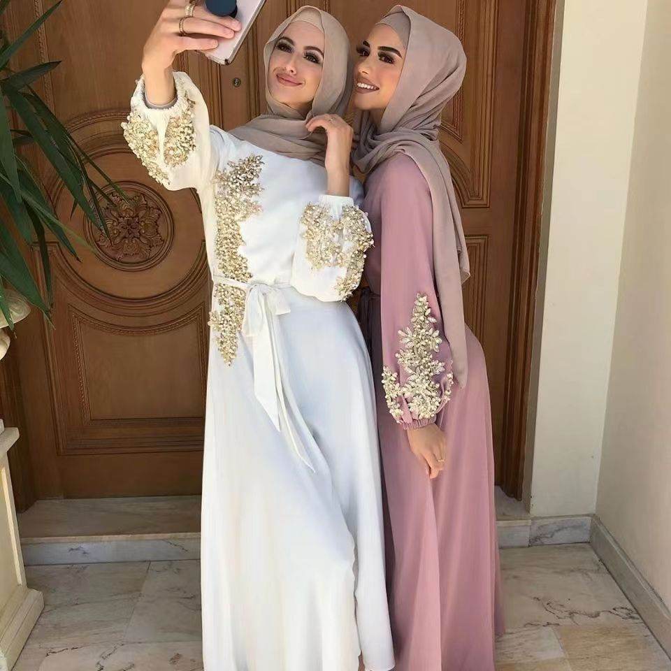 Muslim Long Sleeve Abaya Dress for Women - Price Value Store