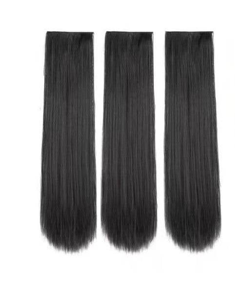 3-Piece Seamless Invisible Long Curly Hair Extensions for Women - Price Value Store