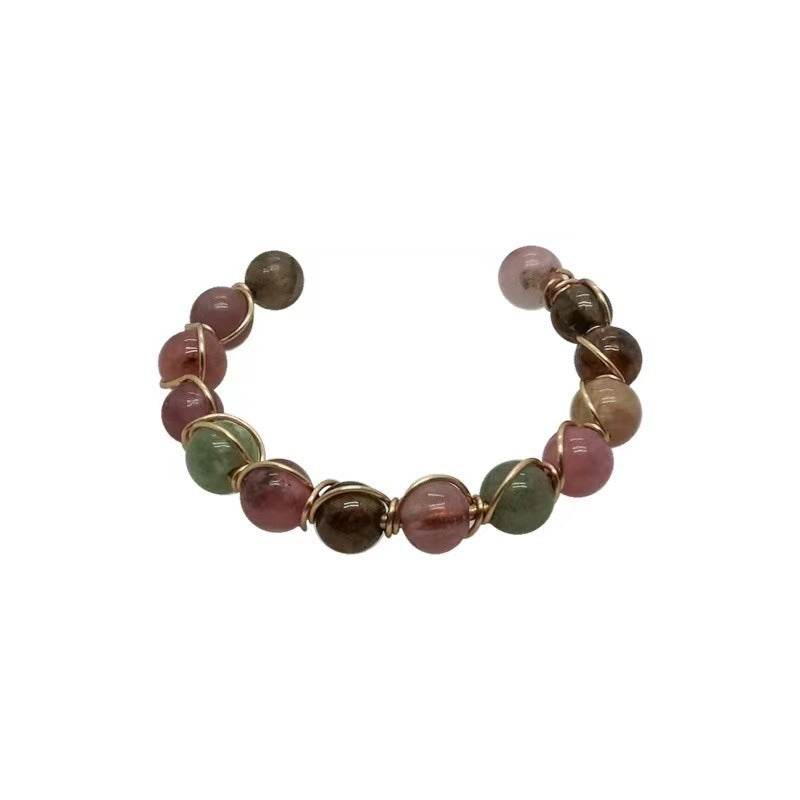 Colored crystal bead ring - Price Value Store