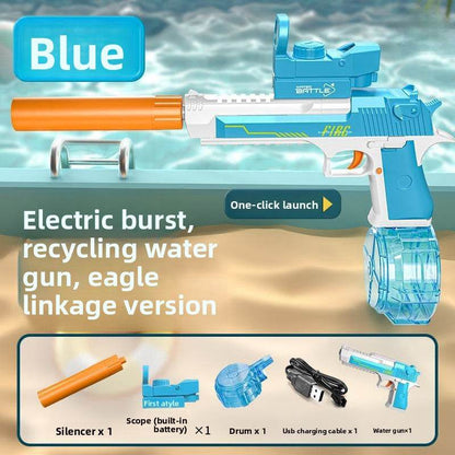 Electric Water Gun with LED Light - Price Value Store