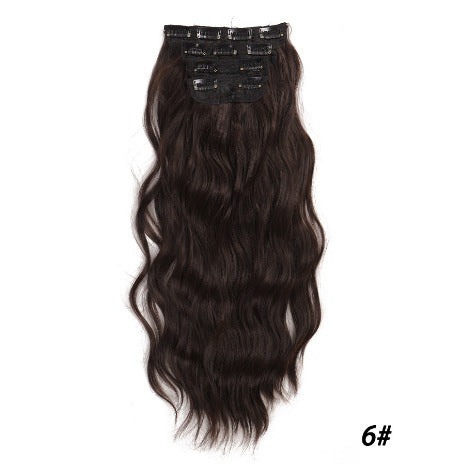 A four-piece wig set