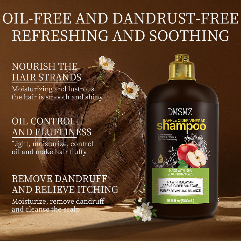 Apple cider vinegar shampoo