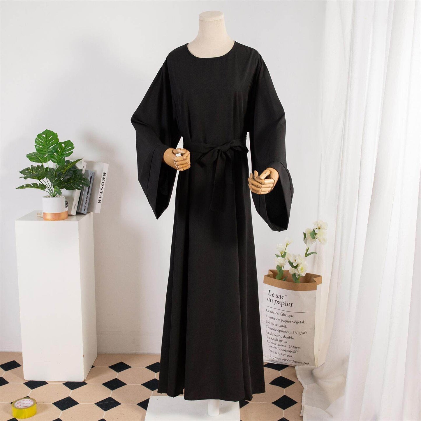 Plain-colored casual robes - Price Value Store