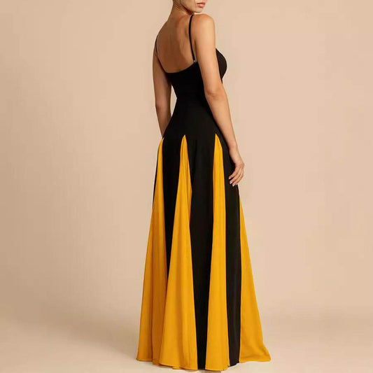A halter dress with a large skirt hem - Price Value Store