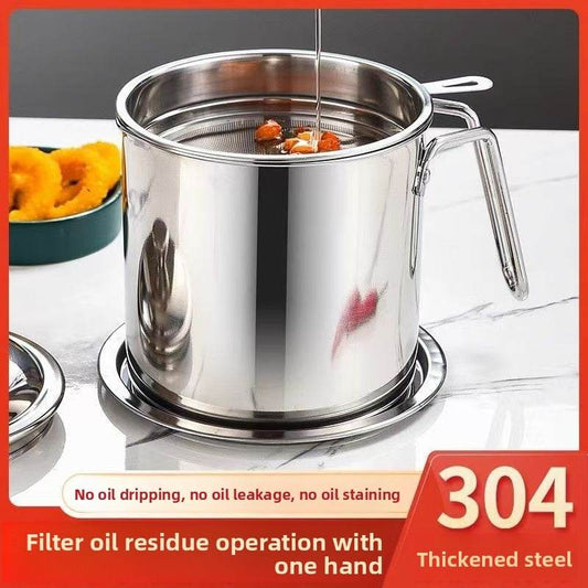 Stainless steel oil filter pot - Price Value Store