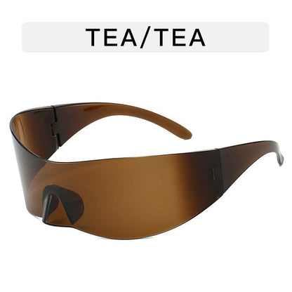 Frameless one-piece sunglasses - Price Value Store