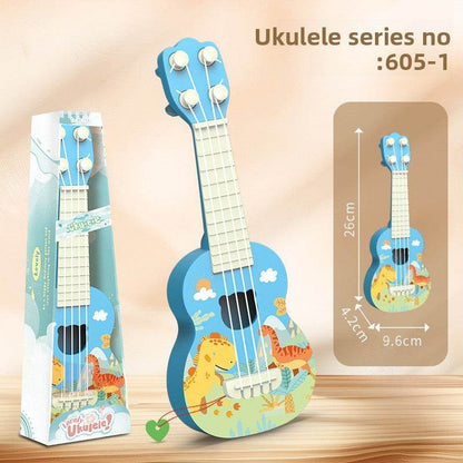 Children's Cartoon Ukulele Dinosaur Guitar Toy for Early Education - Price Value Store