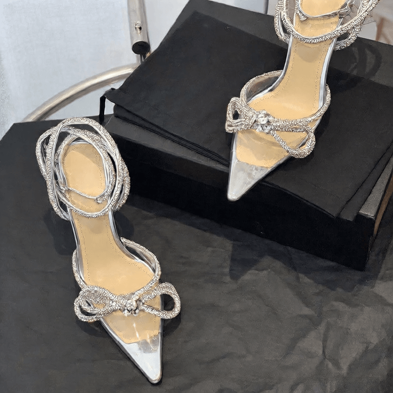 Baotou High Heel Pointed Toe Sandals - Price Value Store