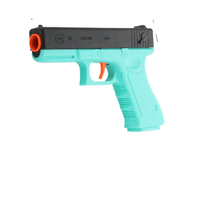 Glock Soft Bullet Toy Gun for Kids - Mint Green - Price Value Store
