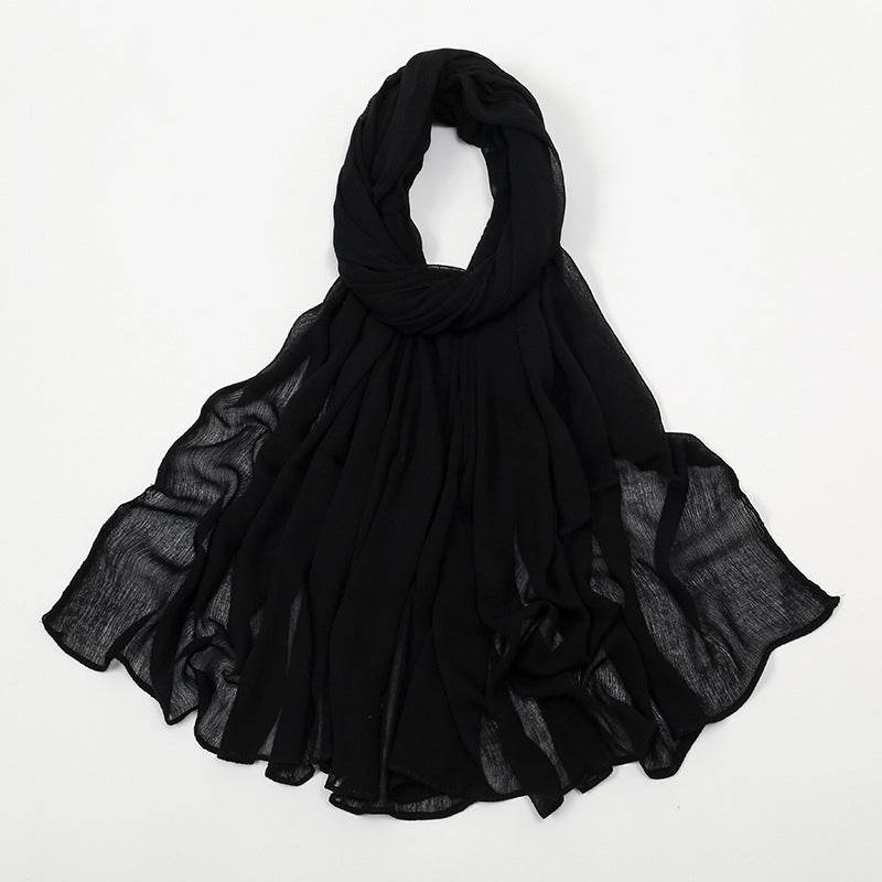 Solid-color simple headscarf - Price Value Store