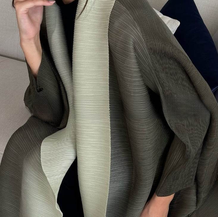 Loose printed lapel robe - Price Value Store