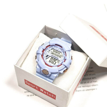 Fashionable sports multi-functional electronic watch - Price Value Store