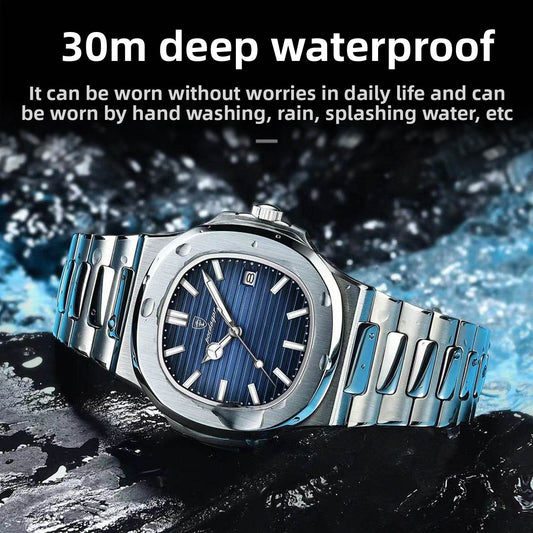 Waterproof ultra-thin men's watch - Price Value Store