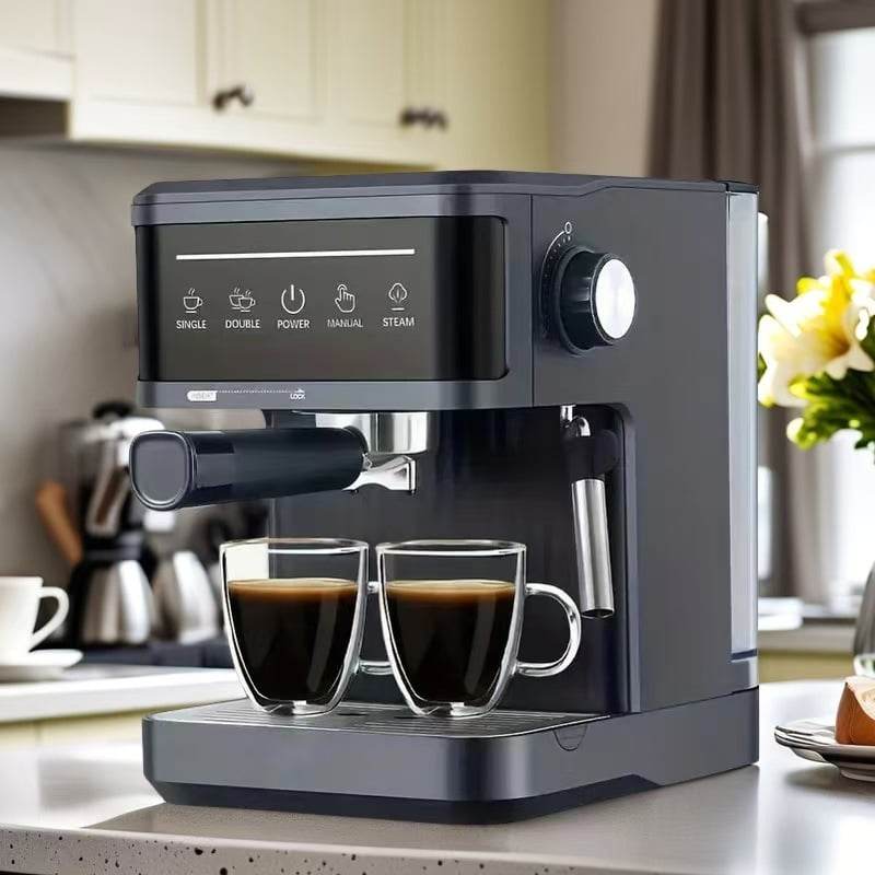 Italian household small semi-automatic coffee machine - Price Value Store