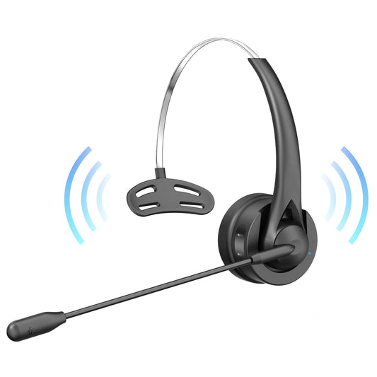 Noise-Canceling Bluetooth Headset with Wireless Charging - Price Value Store