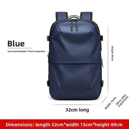 Men's expanded backpack with dual shoulder straps - Price Value Store