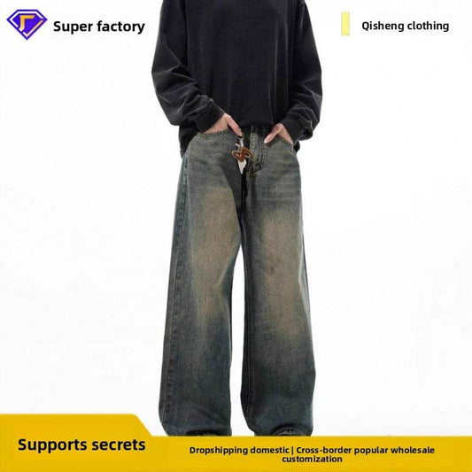 The versatile jeans are loose - Price Value Store