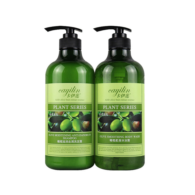 Olive Shampoo and Body Wash Set