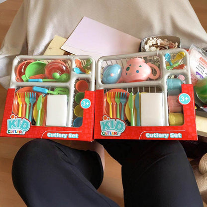 Children's Educational Kitchen Play Set - 28 Pieces - Price Value Store