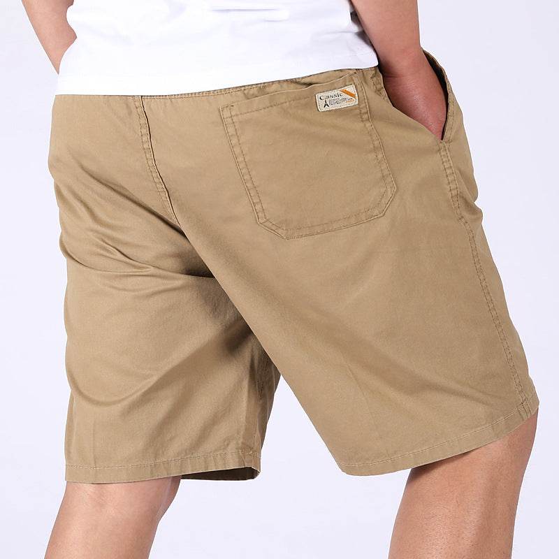 Men's Cotton Casual Loose Fit Five-point Shorts - Price Value Store