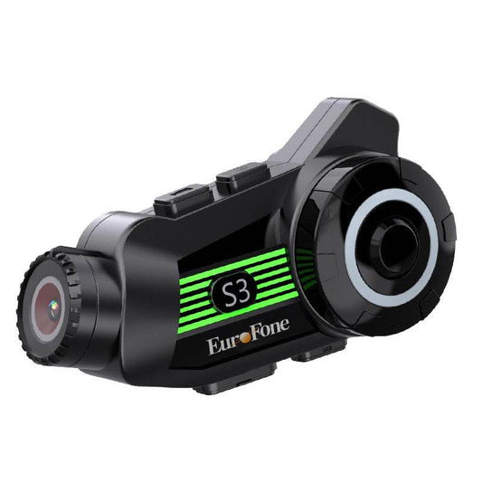 Wireless Motorcycle Helmet Bluetooth Headset with 2K Camera and Intercom - Price Value Store