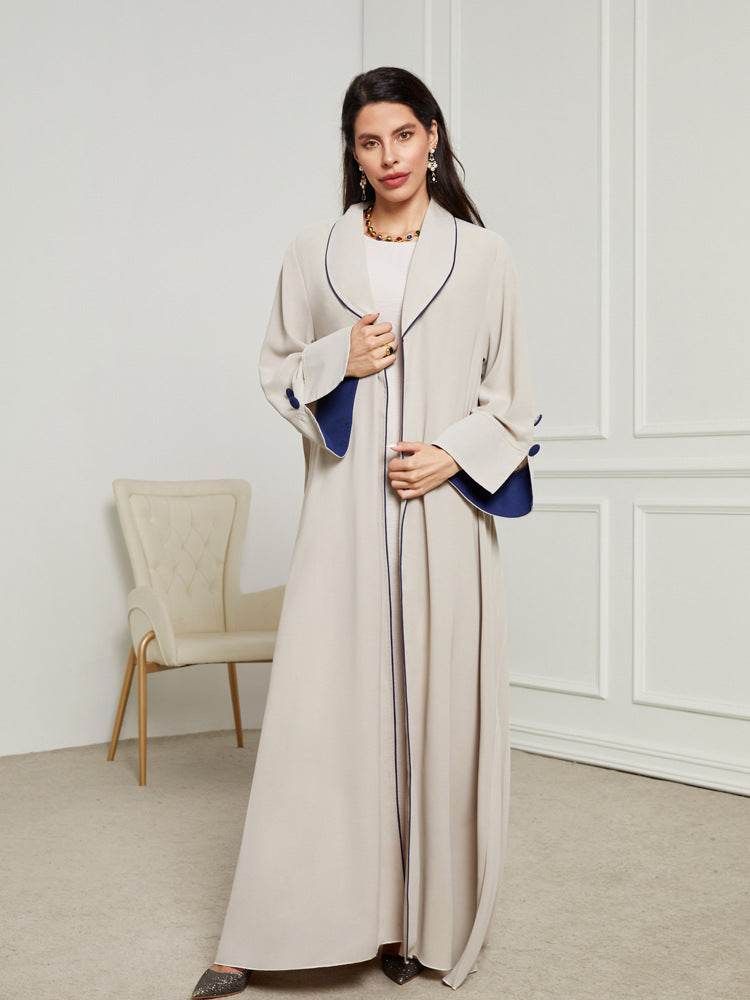 Cardigan with contrasting buttons dress - Price Value Store