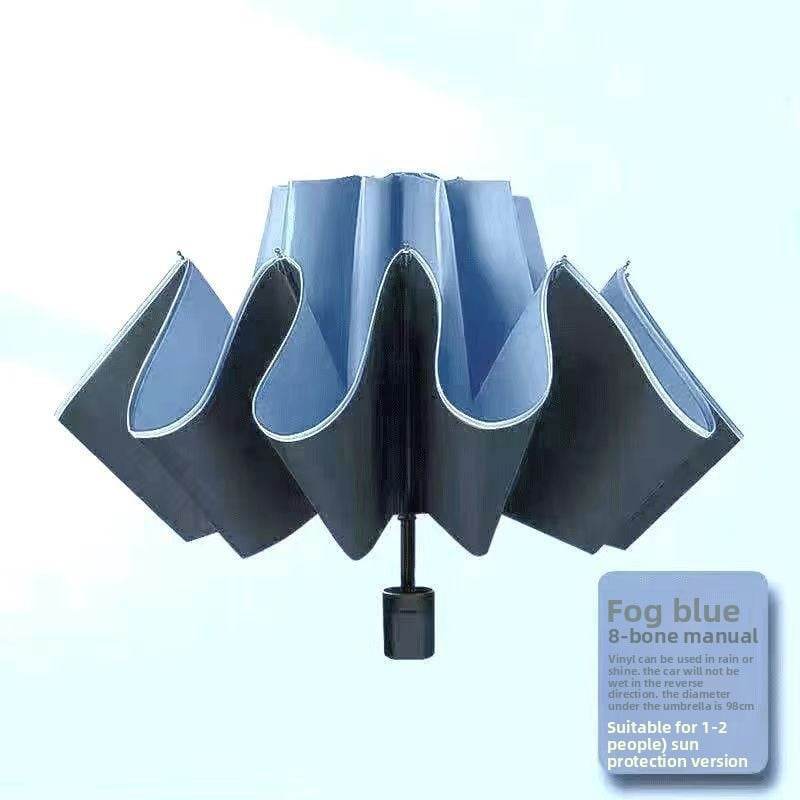 The fully automatic umbrella is suitable for both sunny and rainy days - Price Value Store