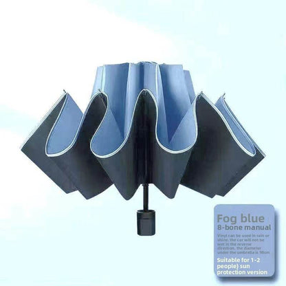 The fully automatic umbrella is suitable for both sunny and rainy days - Price Value Store