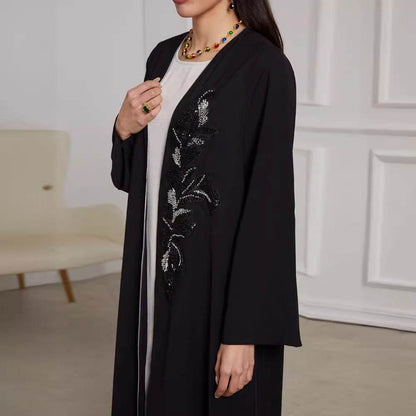 Cardigan with creased front dress - Price Value Store