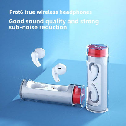 Transparent Wireless Bluetooth Earbuds with Digital Display - Price Value Store