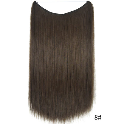 Seamless Straight Synthetic Hair Patch
