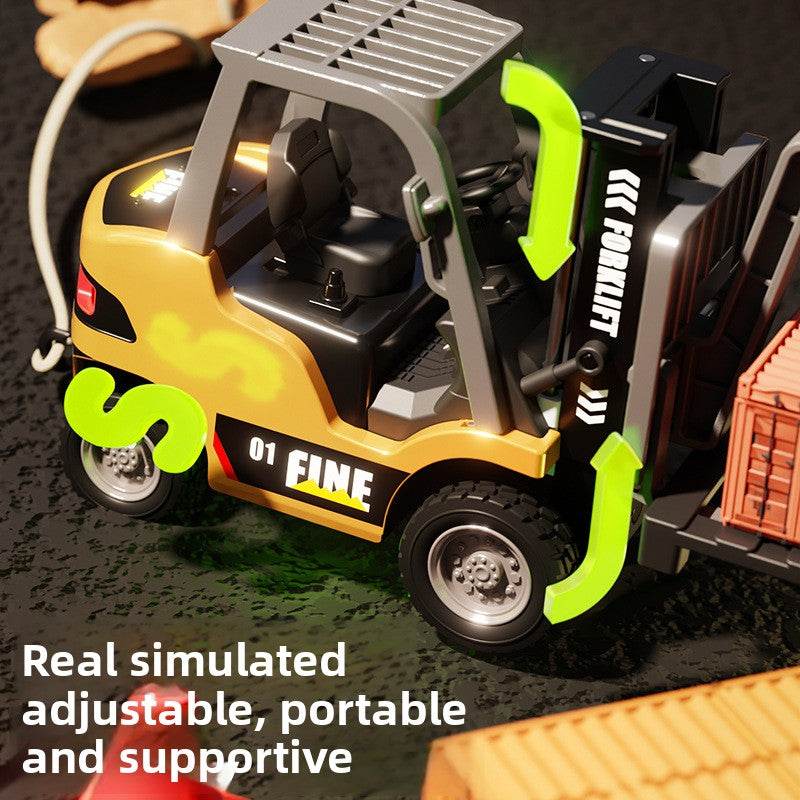 Mini Alloy Forklift Remote Control Toy - Price Value Store