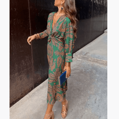 Printed Women's Dress - Price Value Store