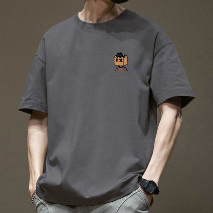 Men's Casual Cotton Short Sleeve T-shirt - Price Value Store
