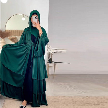 Modest Muslim Abaya Robe - Solid Color Long Dress - Price Value Store