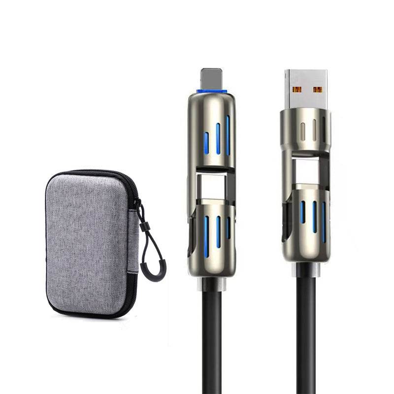 4-in-1 usb mobile phone data cable - Price Value Store