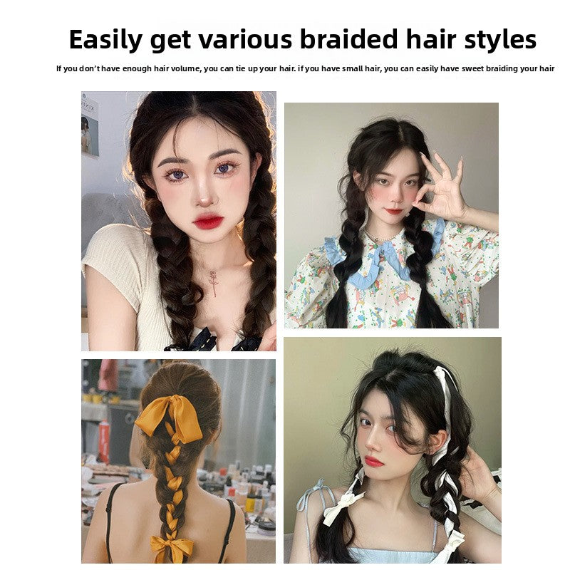 Long straight hair wig