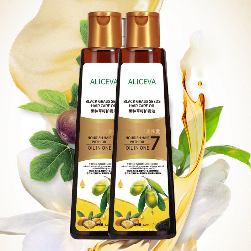 Hair care essential oil
