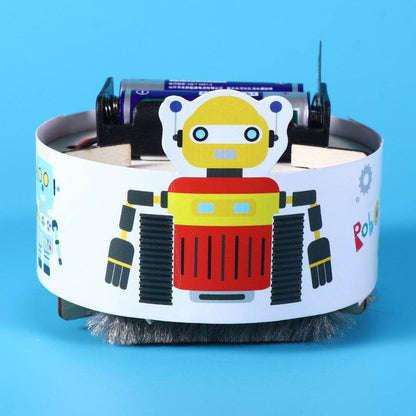A small handmade robot vacuum cleaner made by technology - Price Value Store