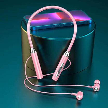 Neckband Bluetooth Headset with Noise Cancellation, Waterproof, Long Battery Life - Price Value Store