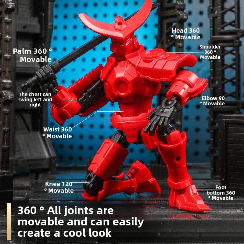13 Joints Movable 3D Printed Robot Toy - Price Value Store