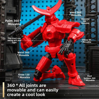 13 Joints Movable 3D Printed Robot Toy - Price Value Store