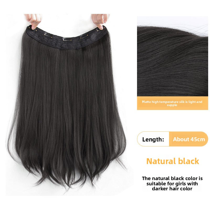 One-Piece Wig, Long Straight Hair