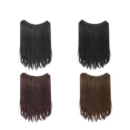 One-Piece Wig, Long Straight Hair
