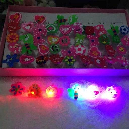 Glow in the Dark LED Party Rings for Kids and Adults - Price Value Store